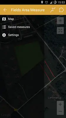 GPS Fields Area Measure android App screenshot 1